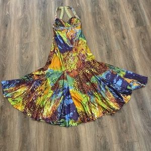 Camille La Vie  Colorful Maxi Dress Size 12P
